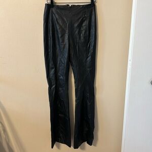 We the Free Rea Deal Slit Vegan Flare Pants